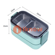 I Know Hộp Cơm Giữ Nhiệt Bằng Thép Không Gỉ Hộp Cơm Bento Hộp Đựng Thức Ăn Chống Rò Rỉ Hộp Cơm Giữ N