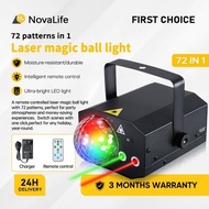 Laser Light Disco Light Led Disco Party Stage Light Sound Activated Projector Lamp With Remote Contr