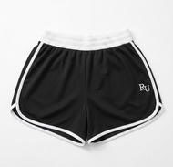 黑色真理褲 black Retro Varsity Sporty Chic 運動短褲