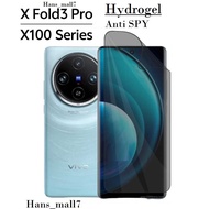 Hydrogel Anti SPY PRIVACY MATTE Front Scratcha For VIVO X100 X Fold3 Pro IQOO 12 11 Z9 Z9x Z7 Z7x V3