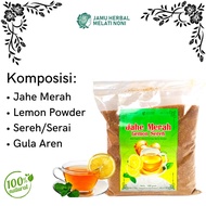 Jahe Merah Kunyit Temulawak Lemon Sereh Bubuk Murni Gula Aren Instan Original Herbal 1Kg