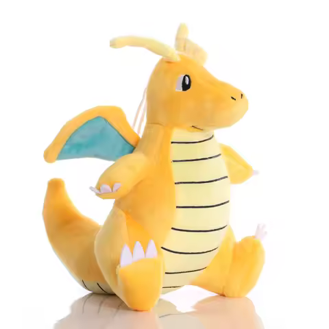 20cm Dragonite Plush Toys Pokemon Pikachu Squirtle Bulbasaur Charmander Gengar Eevee Dragonite Stuff