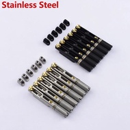Stainless Steel Headless Guitar Bridge, Single Fret Fanned Guitar Bridge, 1 Set, 6 String, 7 String,
