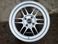 New Car Sport Rim ENKEI RPF1 Wheels 15x7J 4x100 ET35 Silver - Ready Stock