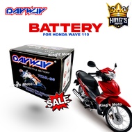 ORIGINAL DAYWAY BATTERY YTX4L-BS FOR HONDA WAVE 110 AND SMASH