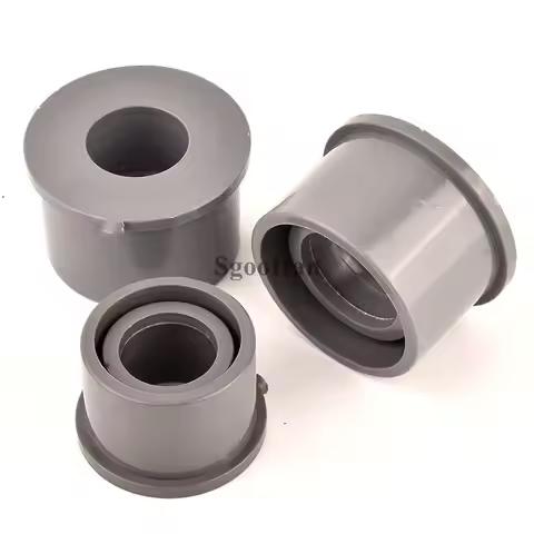 1~5 Pcs 20mm 25mm 32mm 40mm 50mm 63mm 75mm 90mm PVC Bushing Reducer Union Pipe Fitting Garden Irriga