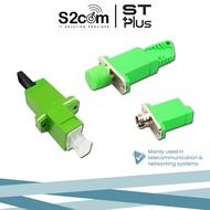 E2K/APC to SC/APC & E2K/APC to FC/APC Singlemode Fiber Optic Hybrid Joint Coupler