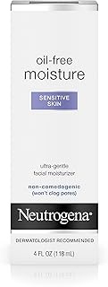 Neutrogena Oil-Free Daily Facial Moisturizer for Sensitive Skin, Ultra-Gentle & Lightweight Moisturi