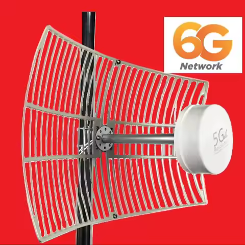 5G 4G 3G Premium Antenna Feed 600 6G hz 24 30dbi Feedhorn MIMO Parabolic Dish Grid Mobily STC Zain H