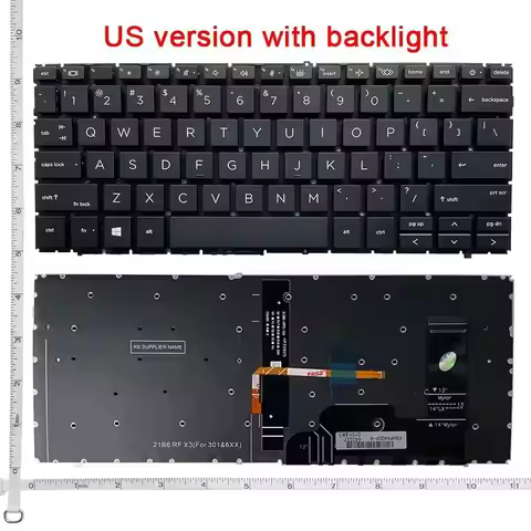 US NEW Laptop Keyboard For HP ZHAN X14 HSN-I49C-3 Zbook Firefly 14 G9 G10 G11 EliteBook 1040 G9 G10