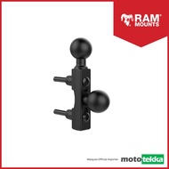 RAM® Motorcycle Brake/Clutch Reservoir Double Ball Base (RAM-B-309-2U)