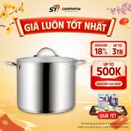 WMF chicken boiling pot, 14L capacity, magnetic bottom for all types of stoves, high quality stainle