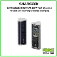 Shargeek 170 Coolest 24,000mAh 170W Fast Charging Powerbank with Unparalleled Charging