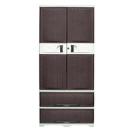 Zooey Lucky Rattan Cabinet 2 Drawer 2009-LR2
