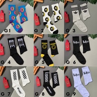 Old SCHOOL SKATE Socks/Cool Print Socks/Orange Socks 9