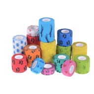 Waterproof Outdoor Medical Bandage first aid kit Colorful Pet Bandage Adhesive elastic bandage Self 