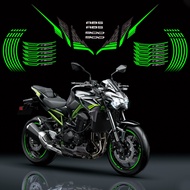 kawasaki z900 sticker for motorcycle body & wheel rim decals decorate stickers design