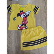 skirt minnie mouse yellow
