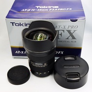 Tokina AT-X 16-28mm F2.8 Pro FX เป็นเลนส์ซูมกว้างพิเศษสำหรับเต็มเฟรมกล้อง DSLR ผสมผสานรูรับแสงคงที่ของ F/2.8, เลนส์ฮูดคงที่และมอเตอร์มุ่งเน้นที่เงียบสงบควบคู่กับการเซ็นเซอร์ AF GMR แม่เหล็ก Tokina 16-28mm เลนส์นอกจากนี้ยังมีที่ไม่ซ้ำกันด้วยสัมผัสเดียวกลไก