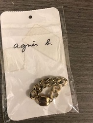 全新正版Agnes’b 戒指