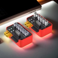 [onxv007] 1Pcs OSH 6-Port 1S Battery Charging Hub For LiPo LiFe Li-ion LiHV Supported B6neo B6neo 2 