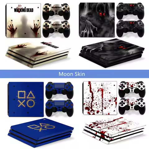 Skin Wrap for PS4 Pro Protective Vinyl Decal for PS4 Pro Game Accessories Sticker Cover for PS4 Pro 