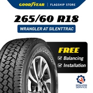 Goodyear 265/60R18 Wrangler AT SilentTrac Owl Tyre For Revo/Fortuner [Free Installation]