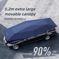 Semi / Fully Automatic Car Sunshade Oversize Car Sunshade Umbrella Mobile Windproof Hail Proof Car C