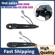 1Pair Front Door Handle Keyless Entry 82644-1FA5A 80640-1FA5B for  Juke F15 2010-2019 Car Inductive 
