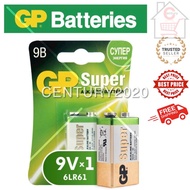 GP 9V Battery Super Alkaline 9V Battery 1604A 1pcs/pack