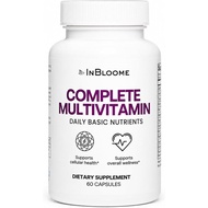 InBloome Women's Multivitamin Supplements -- Daily Complex Vitamins, Containing Vitamin A, C, D, E a
