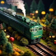 DONOVAN Inertial Train Model, Alloy Material Metal Diecast Simulation Train Model, Nostalgic Green H