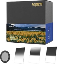 KANI 807984 HT100 III Railway Photo Set, 3.9 in (100 mm) Width, Square Filter Set, CPL for Both Adap