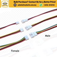 PH2.0 Connector Cable 2P, 3P, 4P (100mm, 300mm) (Male/ Female)