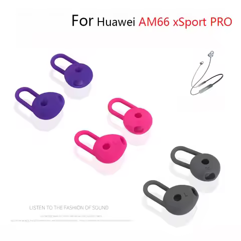 Ear Pads For Huawei Honor AM66 Xsport PRO Bluetooth Earphone Covers Ear Caps Cushion Silicone Eartip