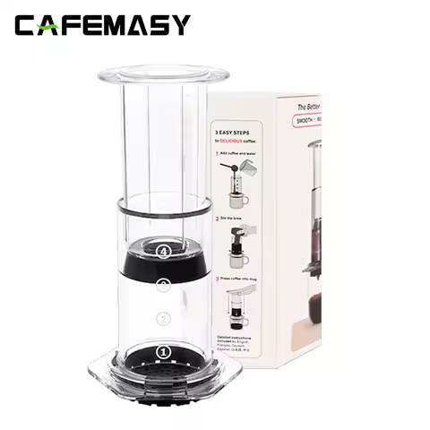CAFEMASY Espresso Coffee Maker Portable French Press Coffee Pot Air press Barista Tools With 350pcs 