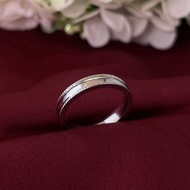 Nhẫn Nam Thép Titan Đính Đá Quý Nhân Tạo Mạ Vàng 10K Dành Cho Các Cặp Đôi Phong Cách Nhật Bản Và Hàn