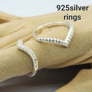 (LR1019)Ready stock Original 925silver ring for women(cincin perempuan Perak 925)