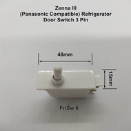 (Panasonic Compatible) Refrigerator Door Switch 3 Pin