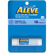 Aleve Pain Reliever/Fever Reducer Tablets, 220 mg 10 ea (Pack of 3)