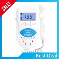 Best Deal Ultrasound Doppler Fetal Heart Rate Monitor Potable Baby Heart Detector Fetus-voice Meter 