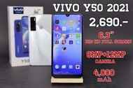 โทรศัพท์มือถือรุ่นใหม่ Y50 2021 5G ระบบปฏิบัติการ Android 10.0
-Ram 8 GB Rom 128 GB
-หน้าจอขนาด 6.5 นิ้ว รับประกันสินค้า