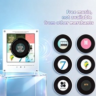 NFC Rotating Record Fridge Magnet - BTS EXO BIGBANG SEVENTEEN KPOP Star Merch + Night Light​