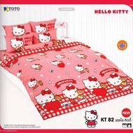 TOTO ชุดเครื่องนอน (ผ้าปู+นวม) ขนาด 6 ฟุต (ลิขสิทธิ์ของแท้ 100%) KT82