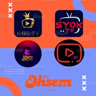 JOMTV MSTV KINGTV SYOKTV MS player JOM KING SYOK TV IPTV Chan3l