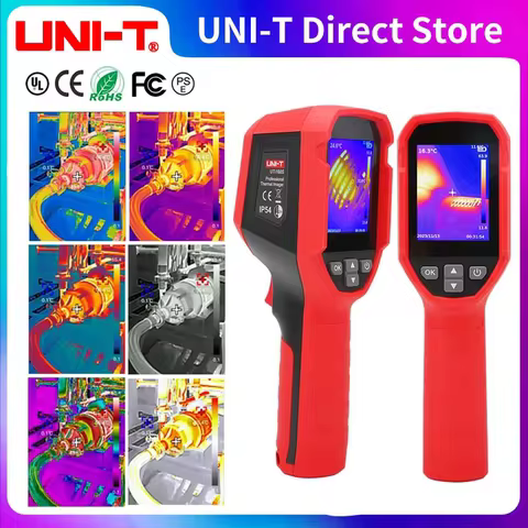 UNI-T UTi160S Thermal Imager Infrared Resolution 160x120 Thermal Imaging Camera with Laser PC Softwa