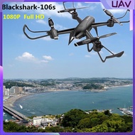 [UAV World]โดรนติดกล้อง โดรนบังคับ โดรนถ่ายรูป Drone Blackshark-106s ดูภาพFullHDผ่านมือถือ บินนิ่งมาก รักษาระดับความสูง บินกลับบ้านได้เอง กล้อง2ตัว ฟังก์ชั่นถ่ายรูป บันทึกวีดีโอแบบอัตโนมัติ，การประกันคุณภาพ