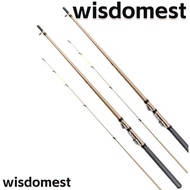 WISDOMEST Fiberglass Raft Fishing Rod, High Elasticity 1.8 Meters Shore Casting Rod, Fishing Rod 1.3
