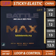 Friendship 729 Rubber Battle Max Pro Sticky Elastic Rubber Table Tennis Rubber Karet Getah Ping Pong