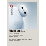 【READY STOCK】Poster BIG HERO 6 Movies for home/bedroom/office/GIFT